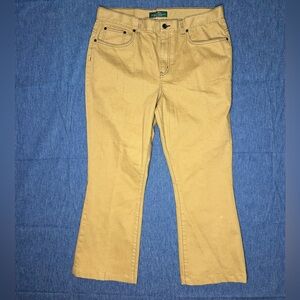 Ralph Lauren LRL Khaki Straight-Leg Pants